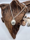 Scottish limpet shell pendant necklace