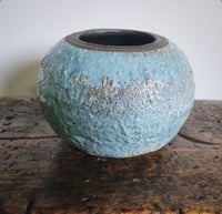Image 1 of Moon Vase in CRYSTALLINE 