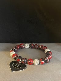 Image 1 of Marble Individual Beaded Bracelet 