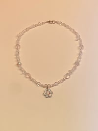 Image 1 of 'Icy Flower' Necklace