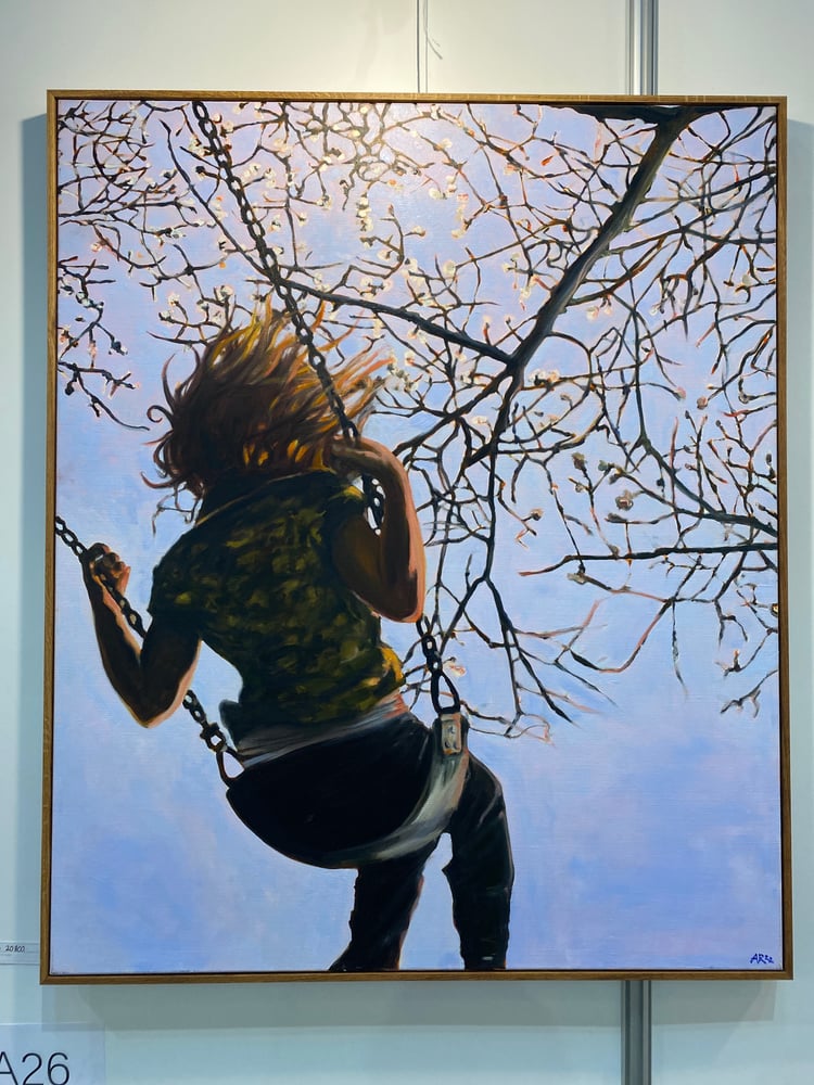 Image of The swing - framed