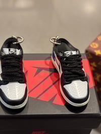 Image 7 of Nikes black ;blue; white; Key Chain