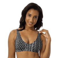 Image 3 of “Netscape Navigator” recycled padded swim top