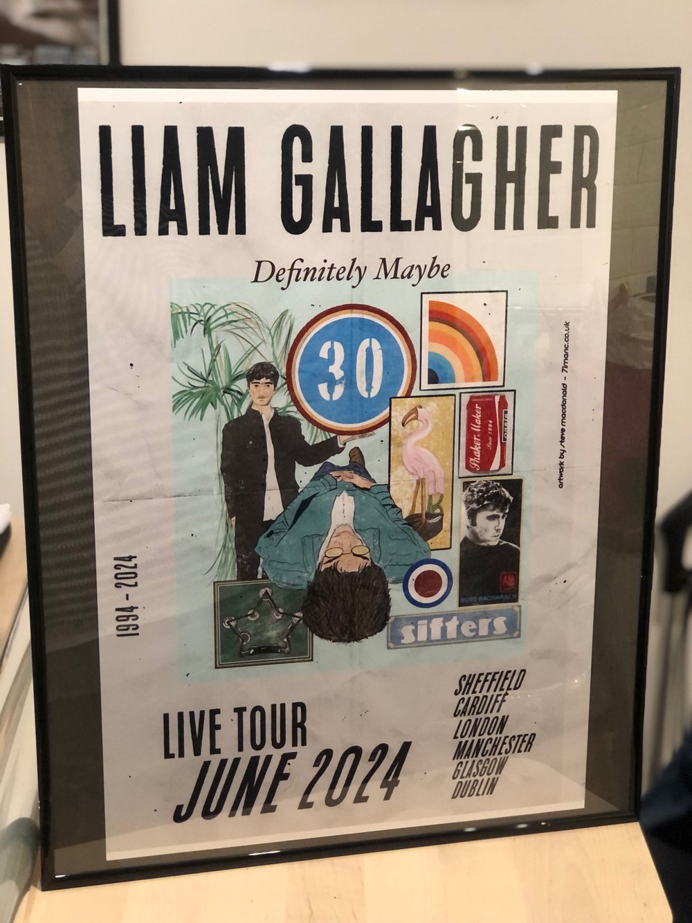 Liam Gallagher-Definitely Maybe - 30 Years Tour