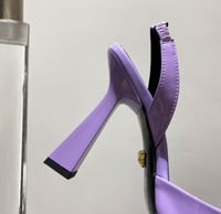 Image 3 of LILAC MEDUSA HEELS