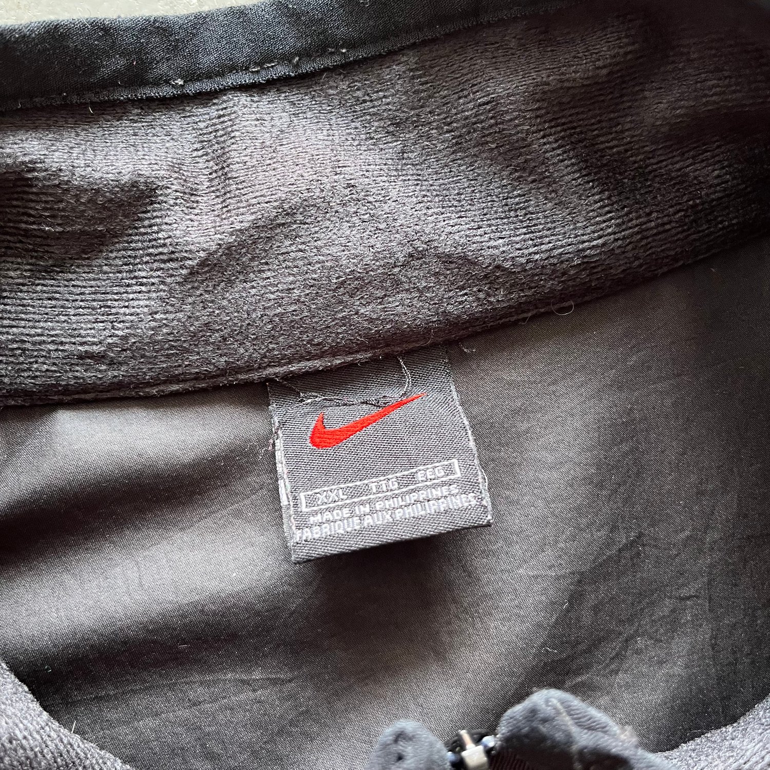 Image of Vintage 90s Nike windbreaker qzip jacket size XXL