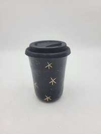Image 4 of Black Goddess Moon Short Travel Mug  