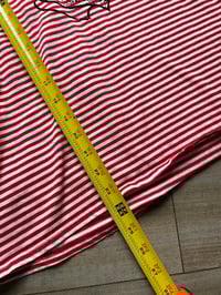 Image 6 of women's peter griffin striped crop shirt