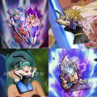 Image 1 of DBZ STICKERS