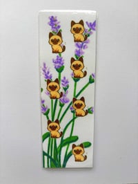 Image 5 of Lot de Marque-page Kawaii – Petits Chats & Fleurs 🌸