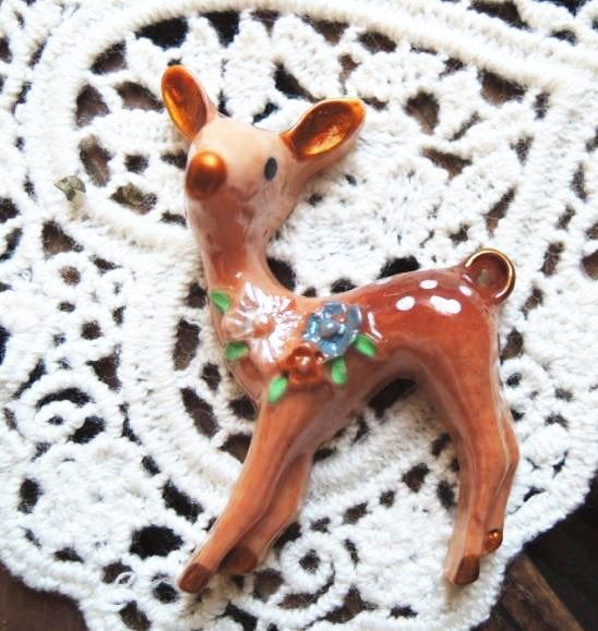 Image of Doe a Deer- bambi brooch