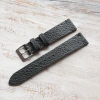 Image 4 of 19mm Classic Pigskin Strap - Dark Green