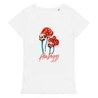 Image 1 of Women’s Death's Head Poppy Tee