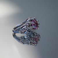 Image 9 of Dhalia Ring (pink) [SZ 5.5] 