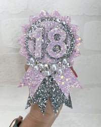 Image 4 of Pink & Silver Birthday Tiara
