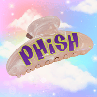PINK PHISH HAIR CLAW
