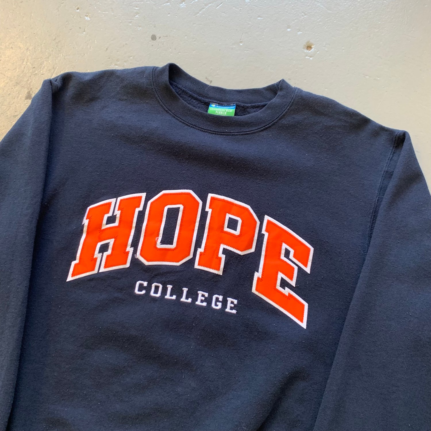 Image of Vintage Champion Hope College sweatshirt size small 