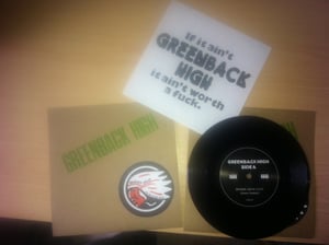 Image of Greenback High - Bombs Away/All of us or None 7"