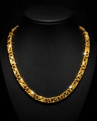 24K Diamond-Cut Box Chain