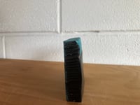 Image 2 of Beat Up Mixtape Ceramic Sculpture Black & Teal