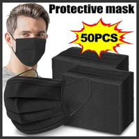 Image 5 of 3-layer Mask Face Masks - 50 Piece Pack