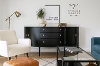 Image 1 of Stunning half moon sideboard ANY COLOUR AVAILABLE 