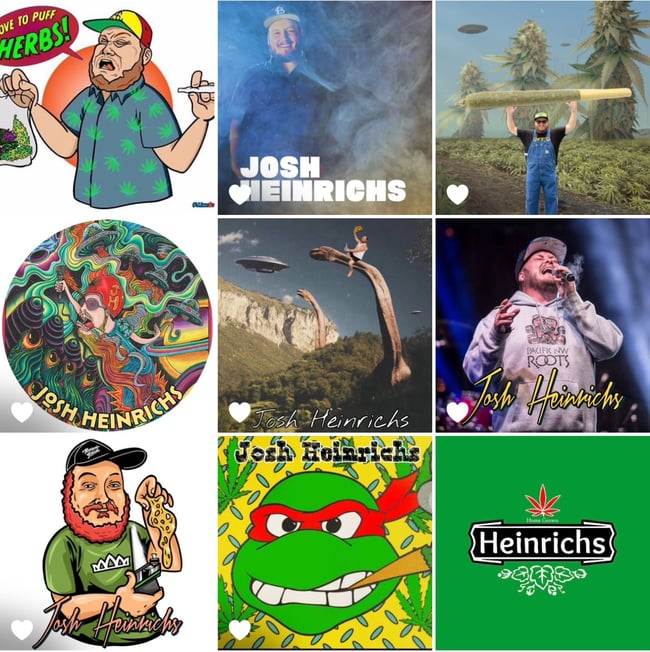 Josh Heinrichs sticker pack