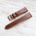 Classic Box Stitch Strap - Missouri Mokka