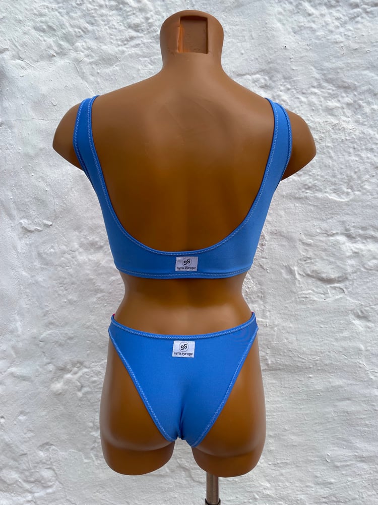 Image of Bikini brasileño Fucsia-Mediterráneo