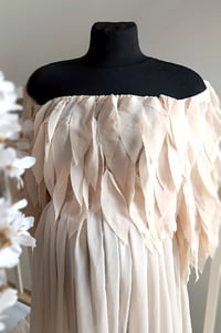 Image 2 of Photoshooting beige dress Graziella |2 pieces | size M-L | set skirt and top