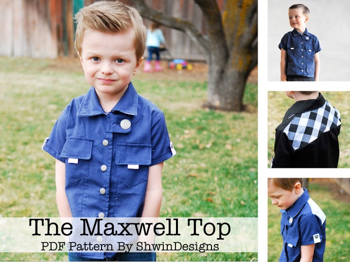 Maxwell Shirt Pattern