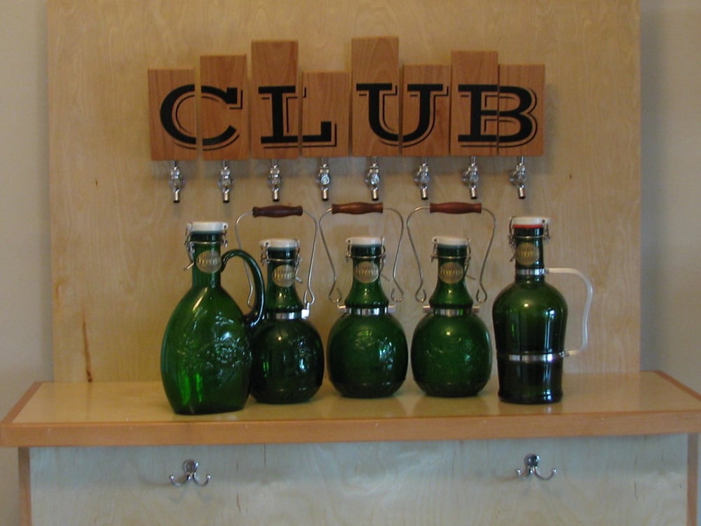 Image of Green Growlers!