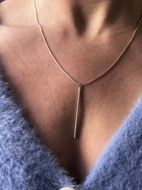 Image 3 of Silberstab an Schlangenkette