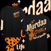 Murdaa Casino Tee Orange 