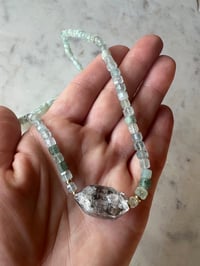 Image 2 of *new* HORIZONS-aquamarine + tibetan quartz
