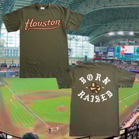 Image 1 of Houston Born Tshirt Olive