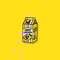 Image 2 of Louis’ Lemonade Enamel Pin