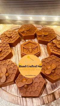 Image 1 of ✨ Turmeric Orange Honey✨ Artisan Soap (2 bars)