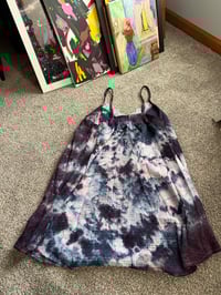 Image 3 of “interstellar” up-cycled slip dress (XXL)