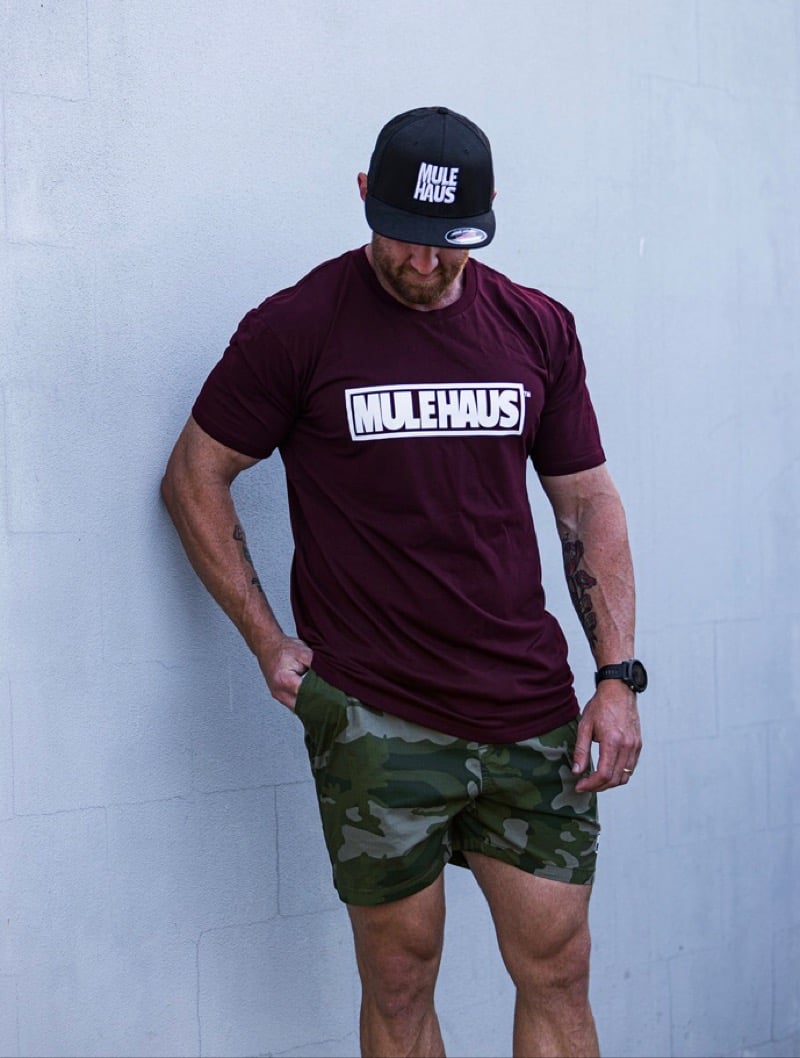 MH0029MR MULE HAUS - TRADEMARK MAROONZ