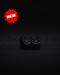 Image 1 of WORK T7R  - Custom 1/64 Wheels + Ultra-Thin Tires