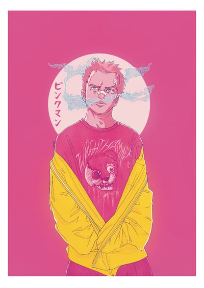 Image of Pinkman | Art print format A3