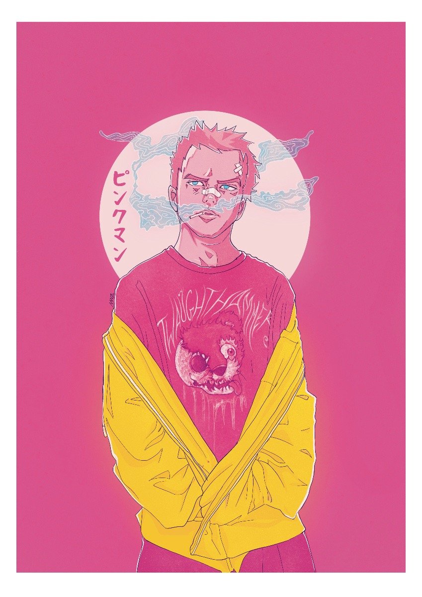 Image of Pinkman | Art print format A3