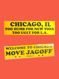Chicago Bumper Stickers