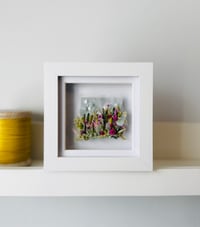 Image 5 of Framed Mini Meadow Bright Pink