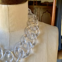 Image 4 of Pono by Joan Goodman Lucite Link Necklace