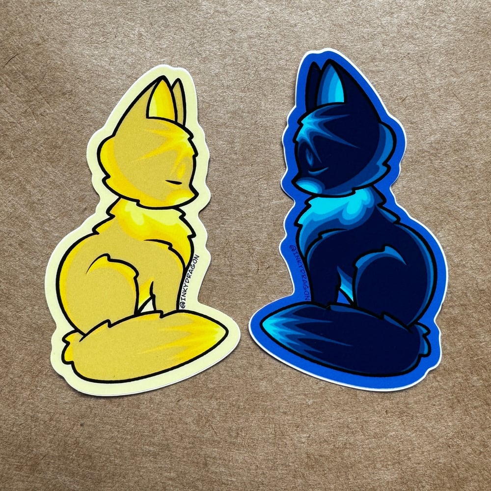 Image of Sun And Moon -Stickers 2pk