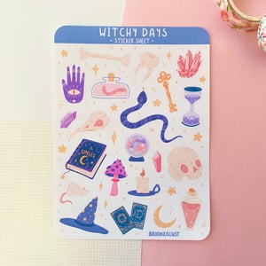 Image of Witchy Days Sticker Sheet