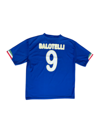 Image 2 of Deja Vu Italia Balotelli Vintage Soccer Jersey 