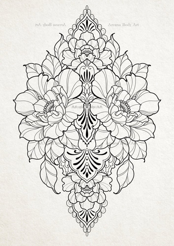 Image of Ornement floral 04.2025